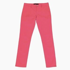 Calvin Klein Coral Skinny Jeans Mid Rise Full Length Spring Summer Denim